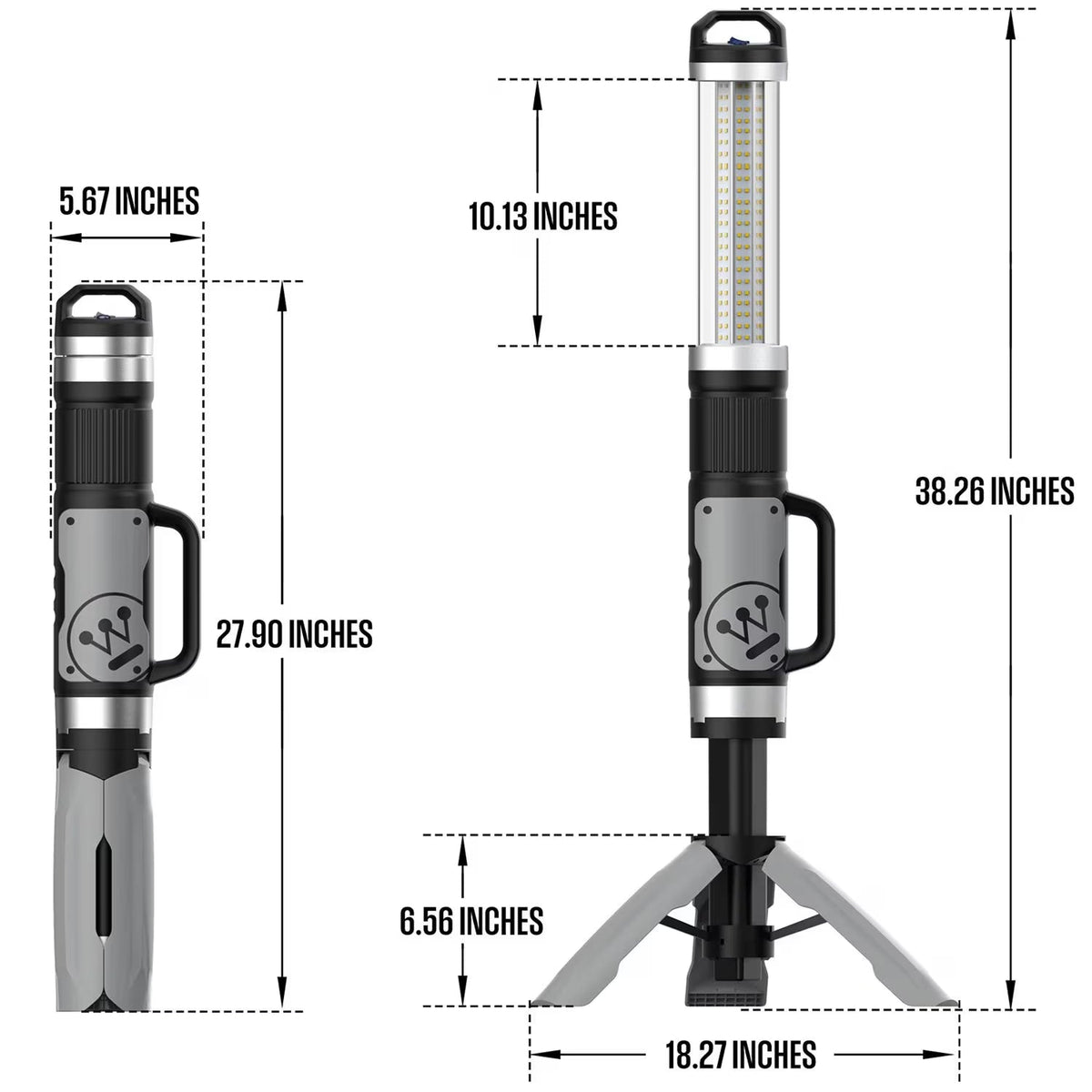 Westinghouse 5000-Lumen Rechargeable LED Work Light with Tripod