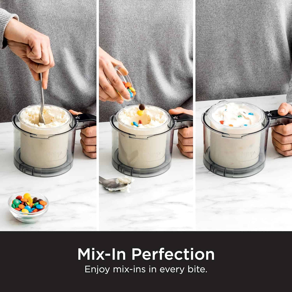 Ninja CREAMi 7-in-1 Ice Cream Maker with Extra Pints