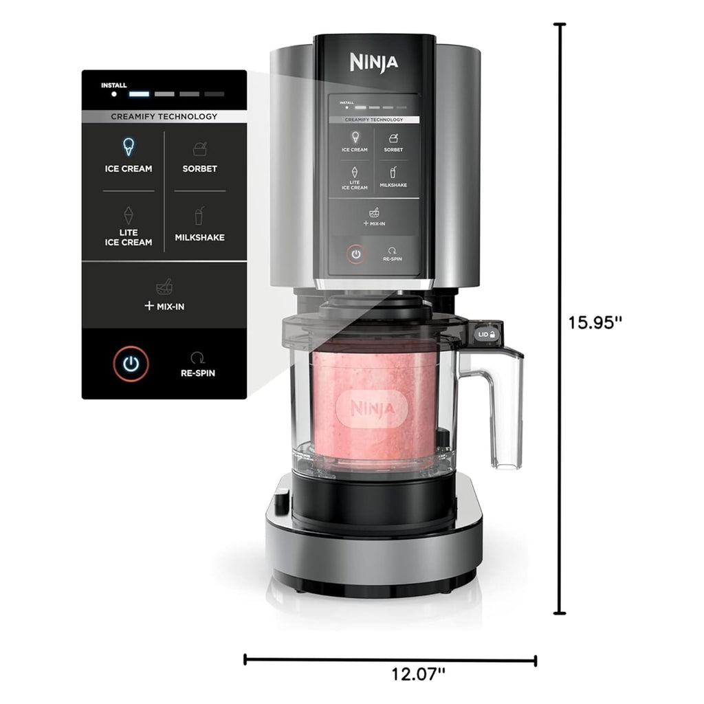 Ninja CREAMi 7-in-1 Ice Cream Maker with Extra Pints