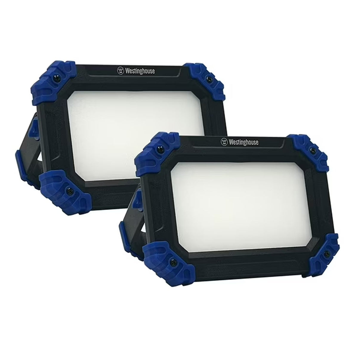 Westinghouse 2000-Lumen Rechargeable LED Work Light 2-Pack