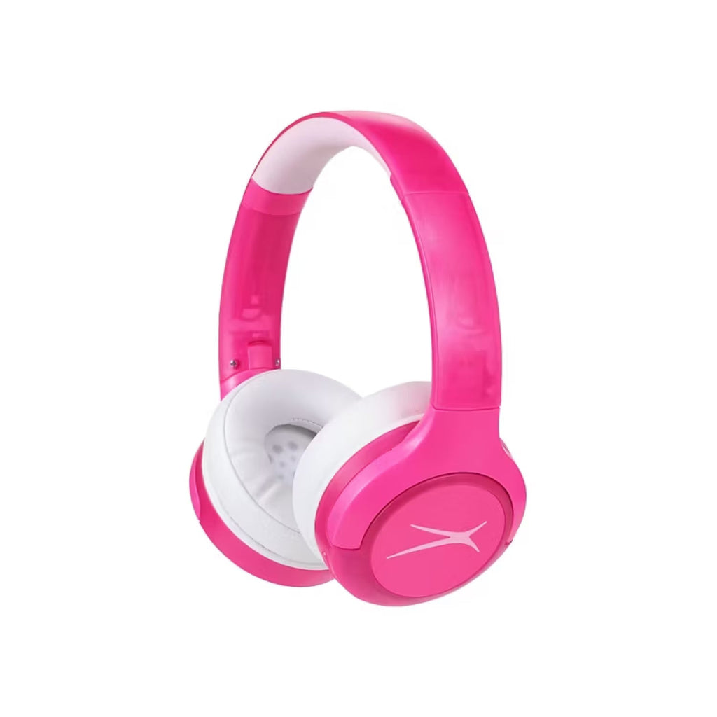 Altec Lansing 2-in-1 Kid Safe Volume Limiting Headphones Pink
