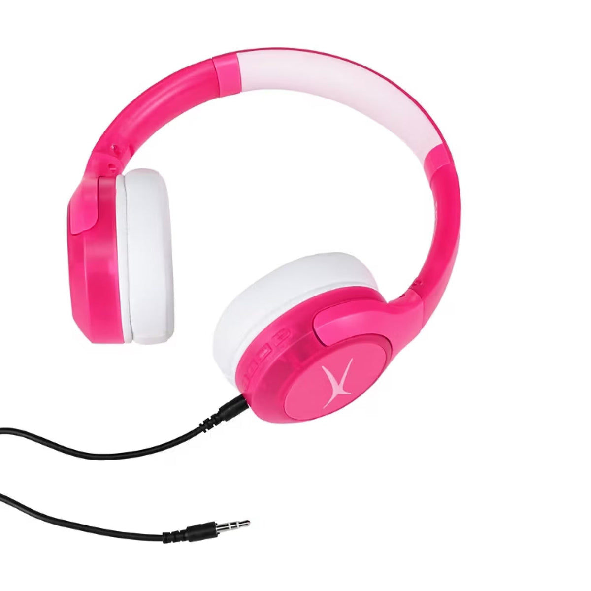 Altec Lansing 2-in-1 Kid Safe Volume Limiting Headphones Pink
