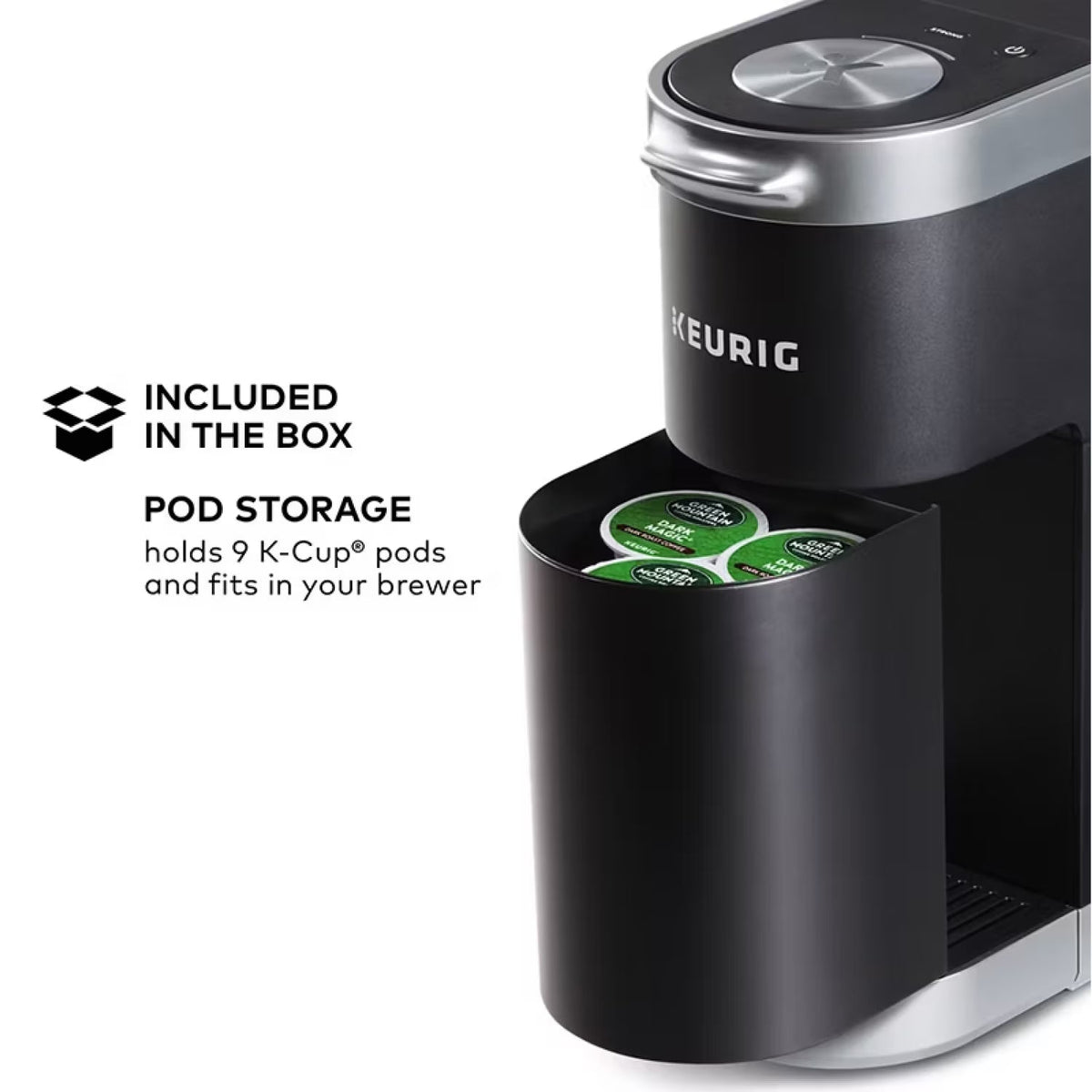 Keurig K-Mini Plus Single Serve Coffee Maker Black