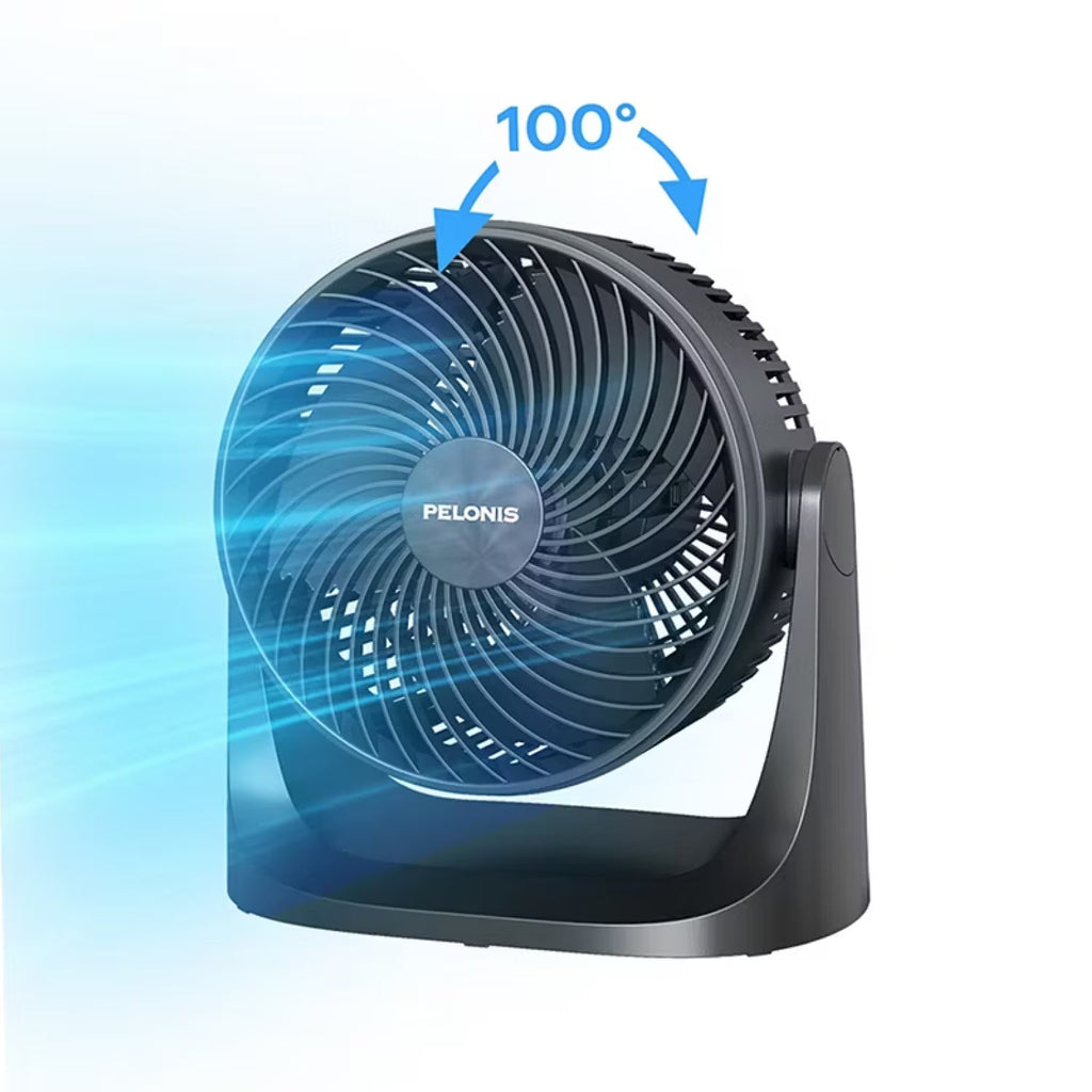 Pelonis 7-Inch Vortex Air Circulator Fan PSFT07M3BBB
