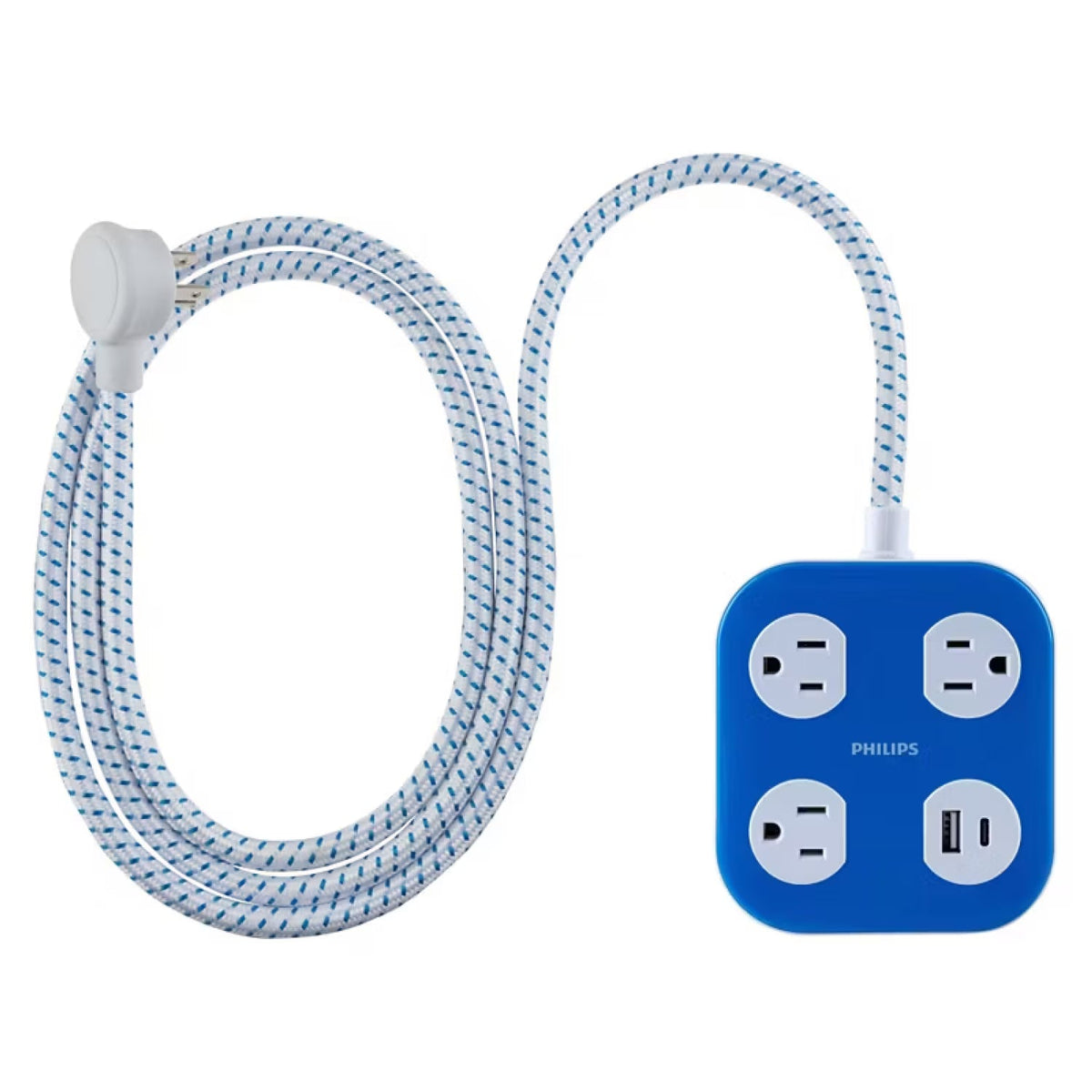 Philips EZFit Surge Protector with USB Charging 2-Pack