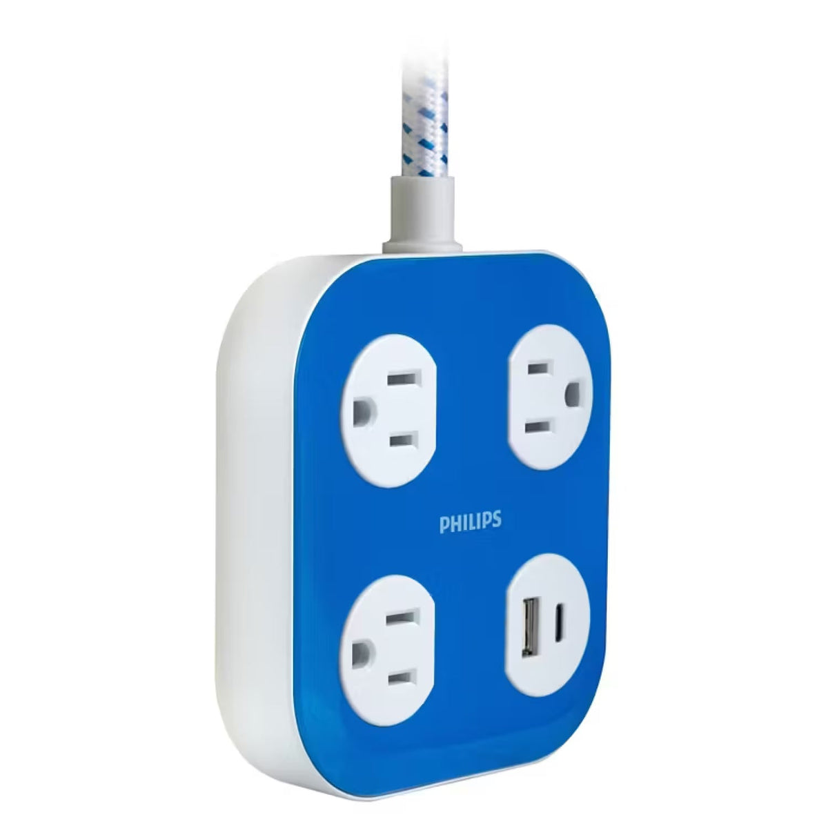 Philips EZFit Surge Protector with USB Charging 2-Pack