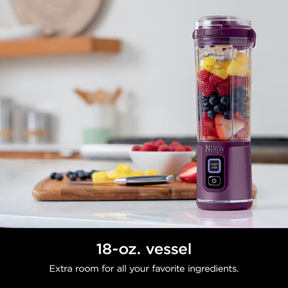 Ninja Blast 18-Oz Portable Blender Passion Fruit Purple