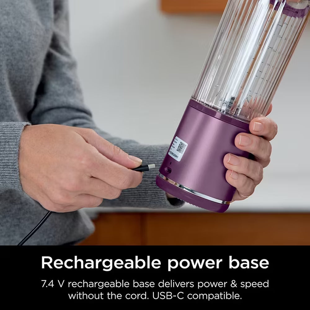 Ninja Blast 18-Oz Portable Blender Passion Fruit Purple