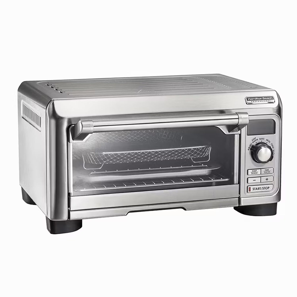 Hamilton Beach Professional 4-Slice Digital Air Fry Toaster Oven Stainless Steel 31241