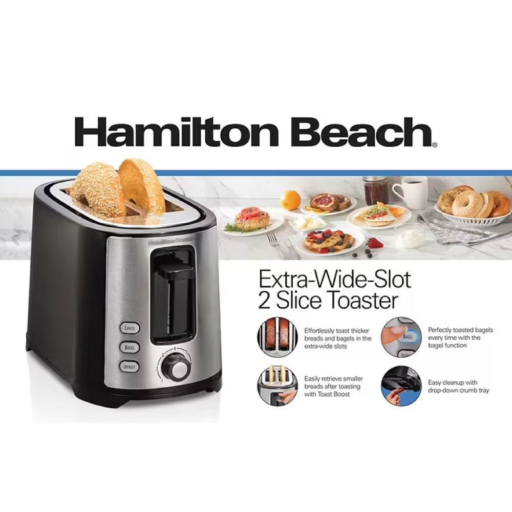 Hamilton Beach 2-Slice Extra-Wide Slot Toaster