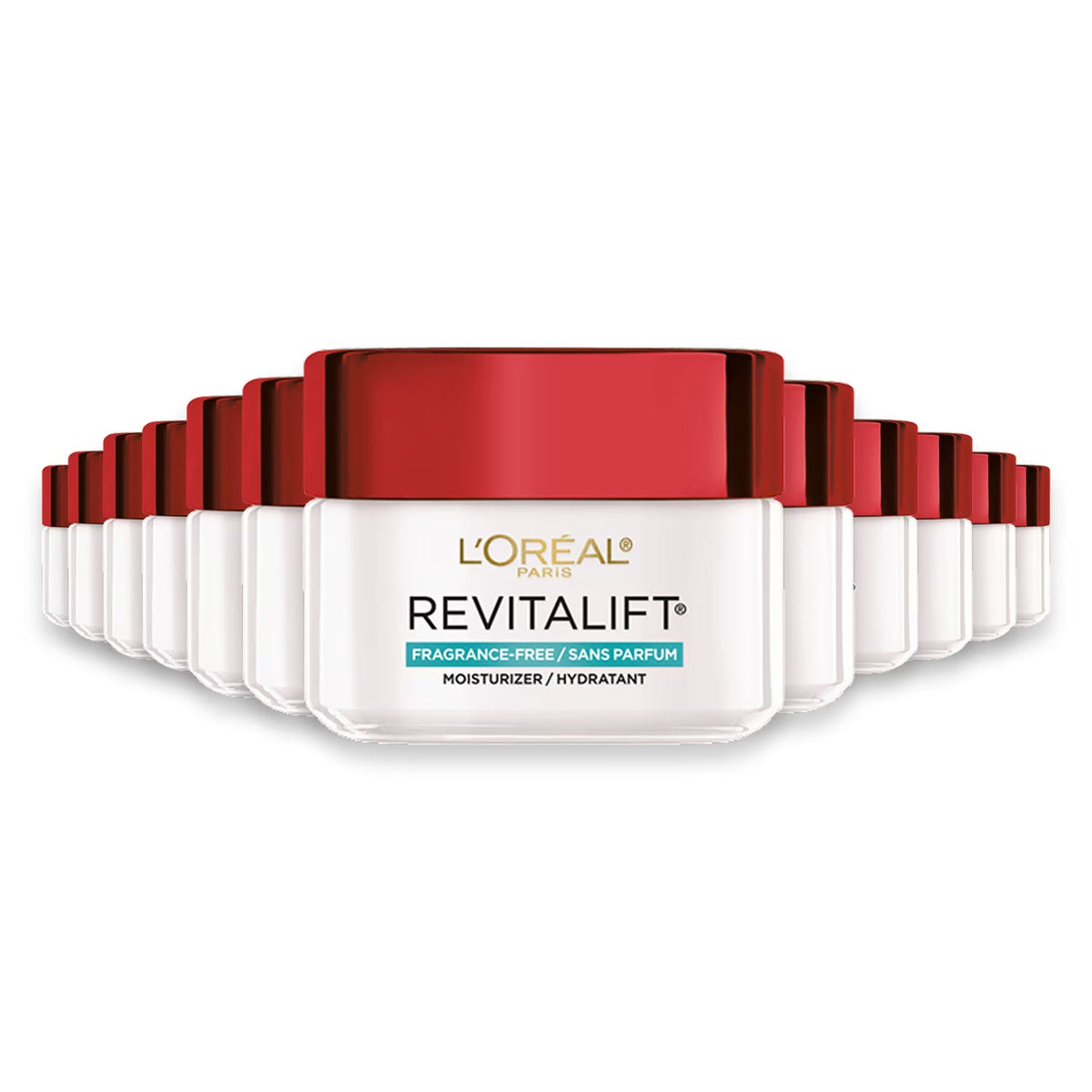 L'Oreal Paris Revitalift Face & Neck Moisturizer 1.7 oz 24 Pack