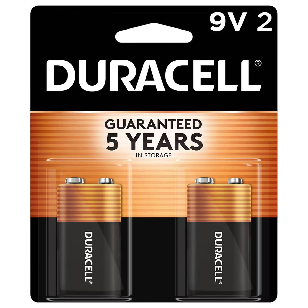 Duracell Coppertop 9V Alkaline Batteries 48-Pack