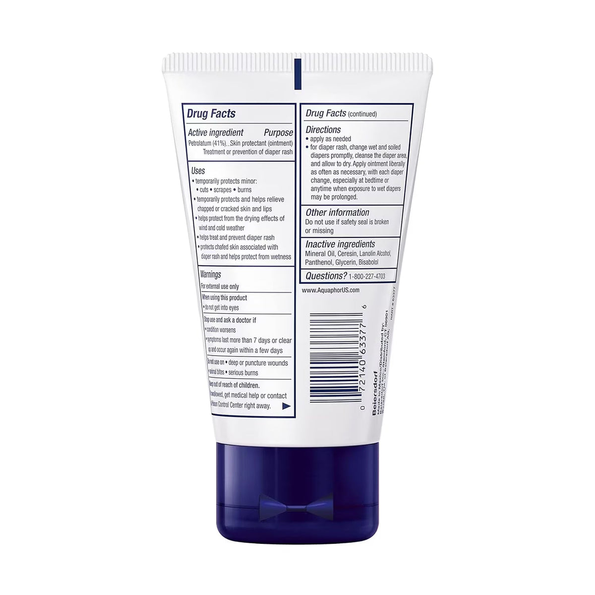 Aquaphor Baby Healing Ointment 3 oz 12 Pack