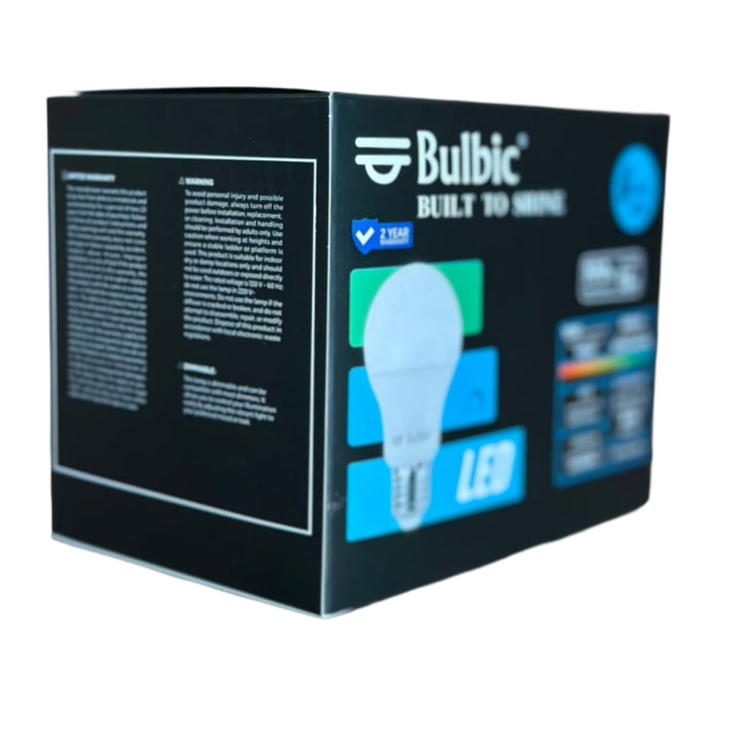 Bulbic Built to Shine A19 LED Light Bulbs 15W 5000K 1500-Lumen 96-Pack