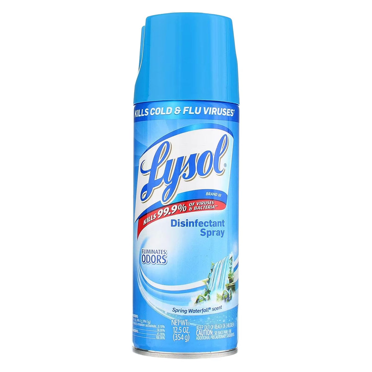 Lysol Disinfectant Spray Spring Waterfall 12.5 oz 12-Pack