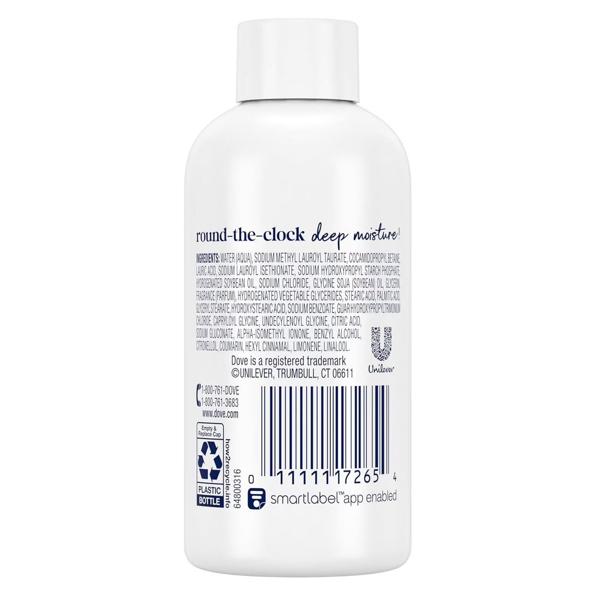 Dove Body Wash Deep Moisture for Dry Skin 3 oz 24 Pack