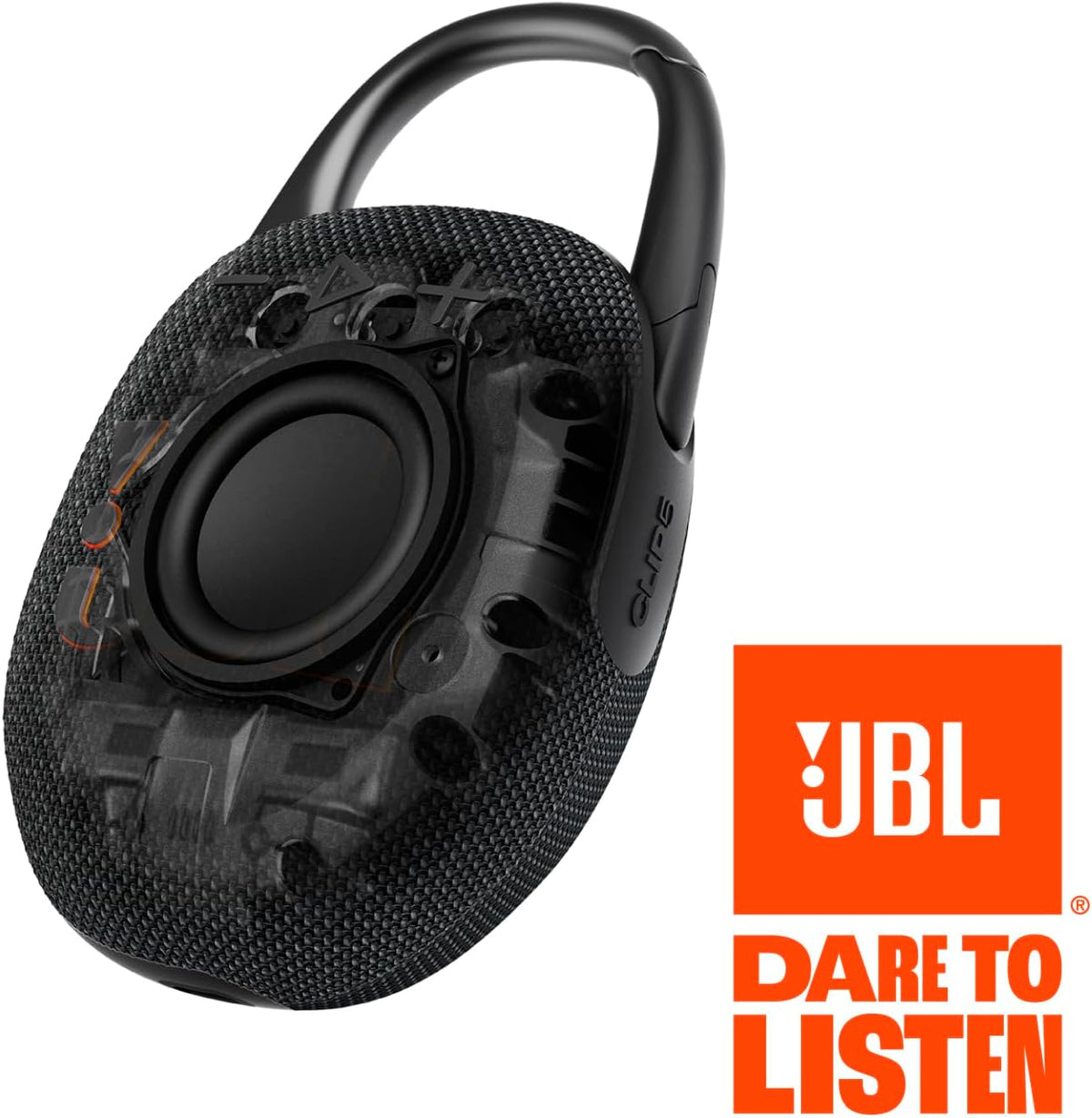 JBL Clip 5 Ultra-Portable Waterproof Bluetooth Speaker Black
