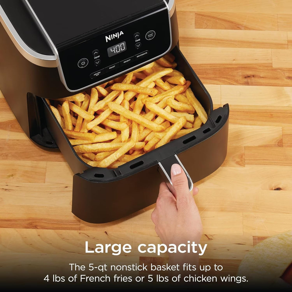 Ninja 4-in-1 Pro 5-Qt Air Fryer with Nonstick Basket
