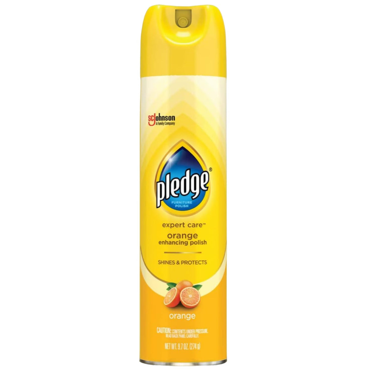 Pledge Orange Furniture Polish Spray 9.7 oz 6-Pack
