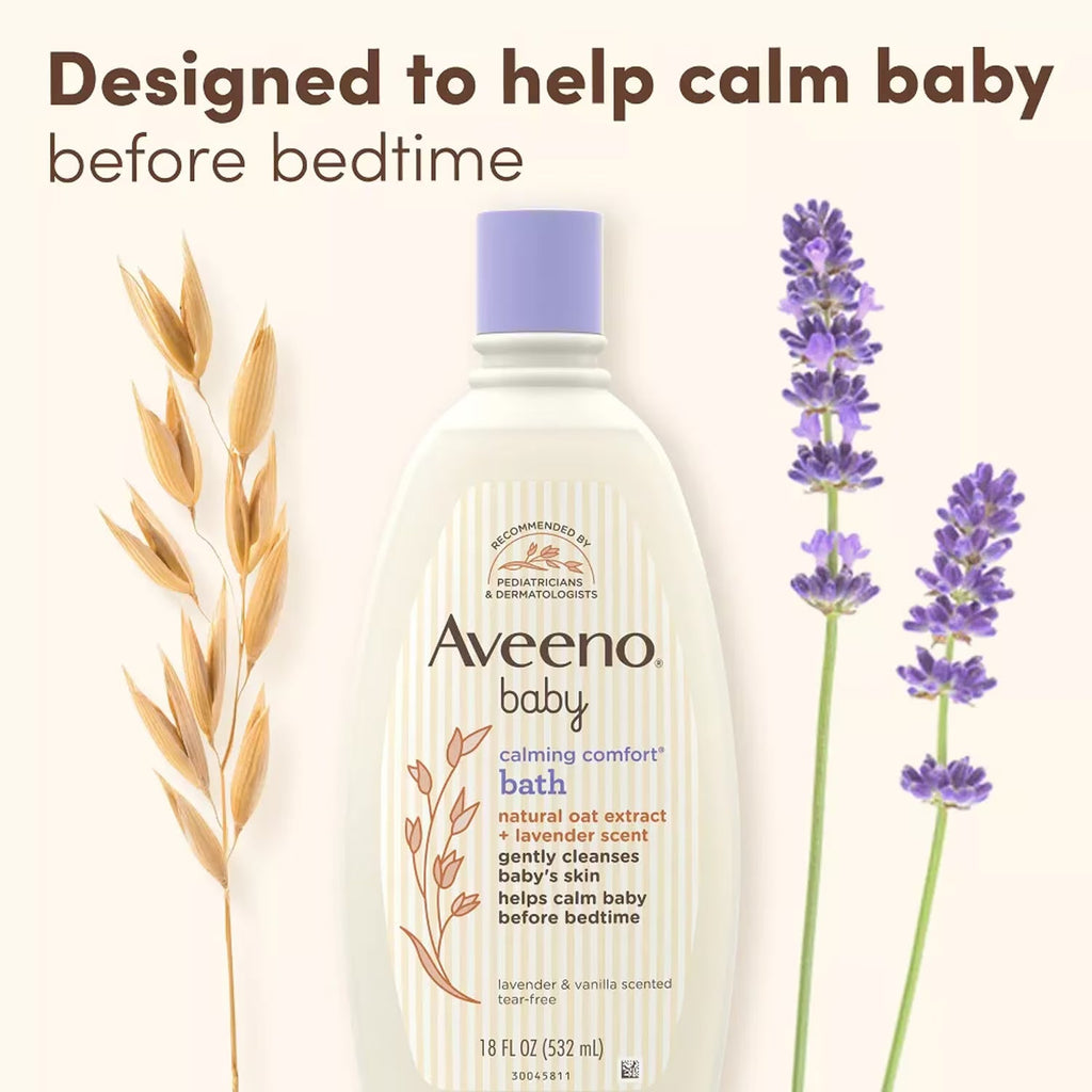 Aveeno Baby Calming Comfort Lotion 18 oz 12 Pack