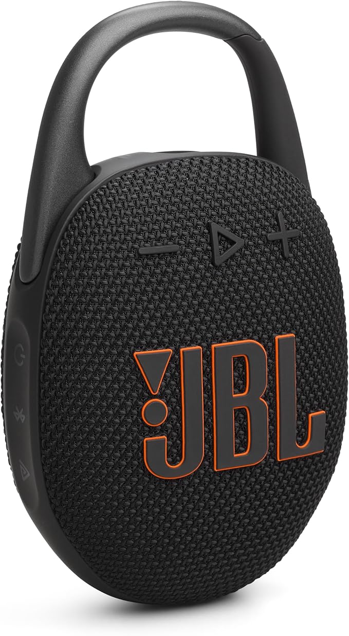 JBL Clip 5 Ultra-Portable Waterproof Bluetooth Speaker Black
