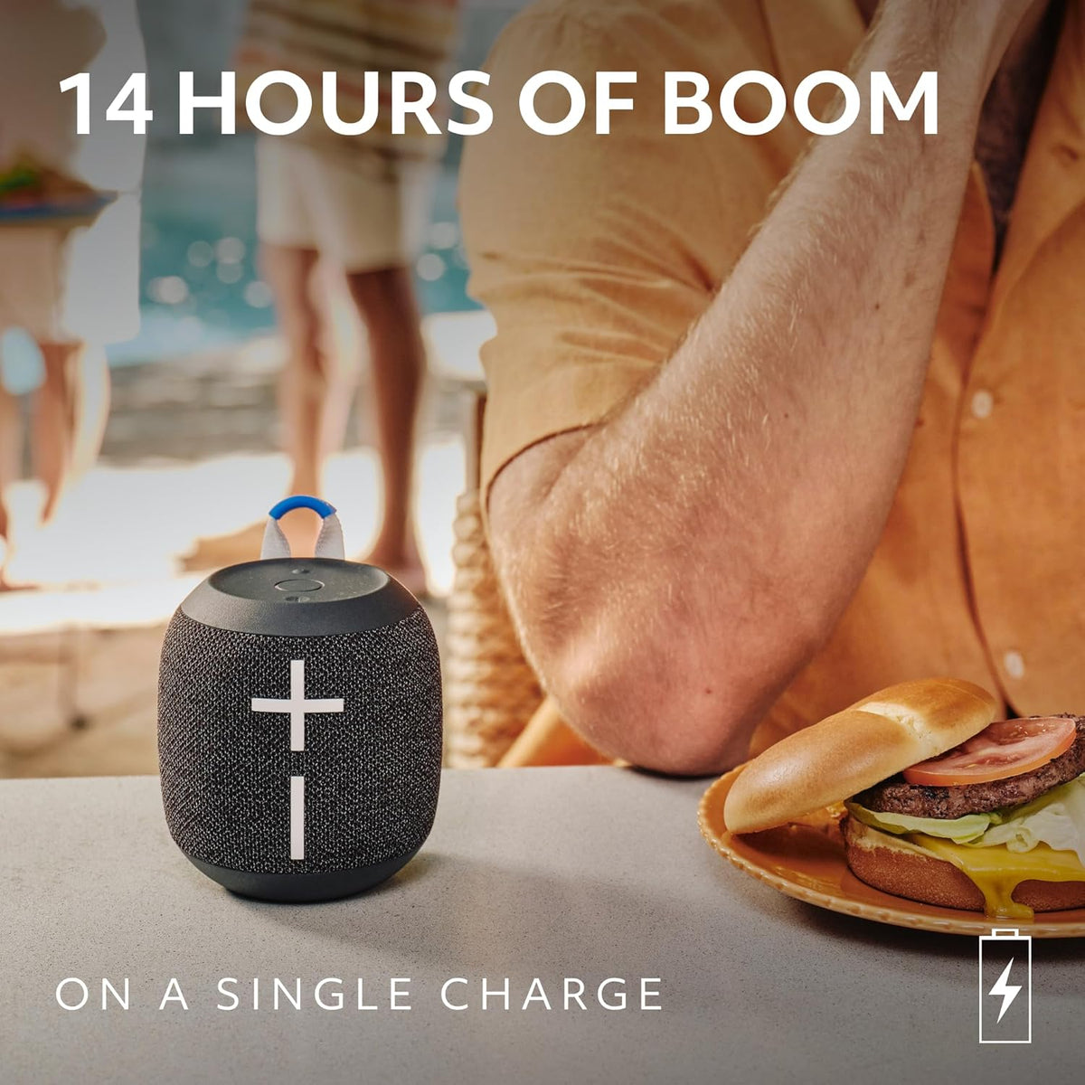 Ultimate Ears WONDERBOOM 4 Portable Waterproof Bluetooth Speaker