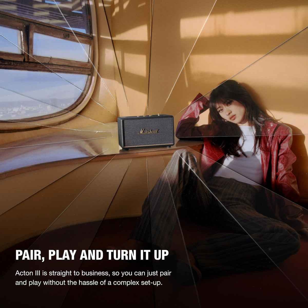 Marshall Acton III Bluetooth Home Speaker Black