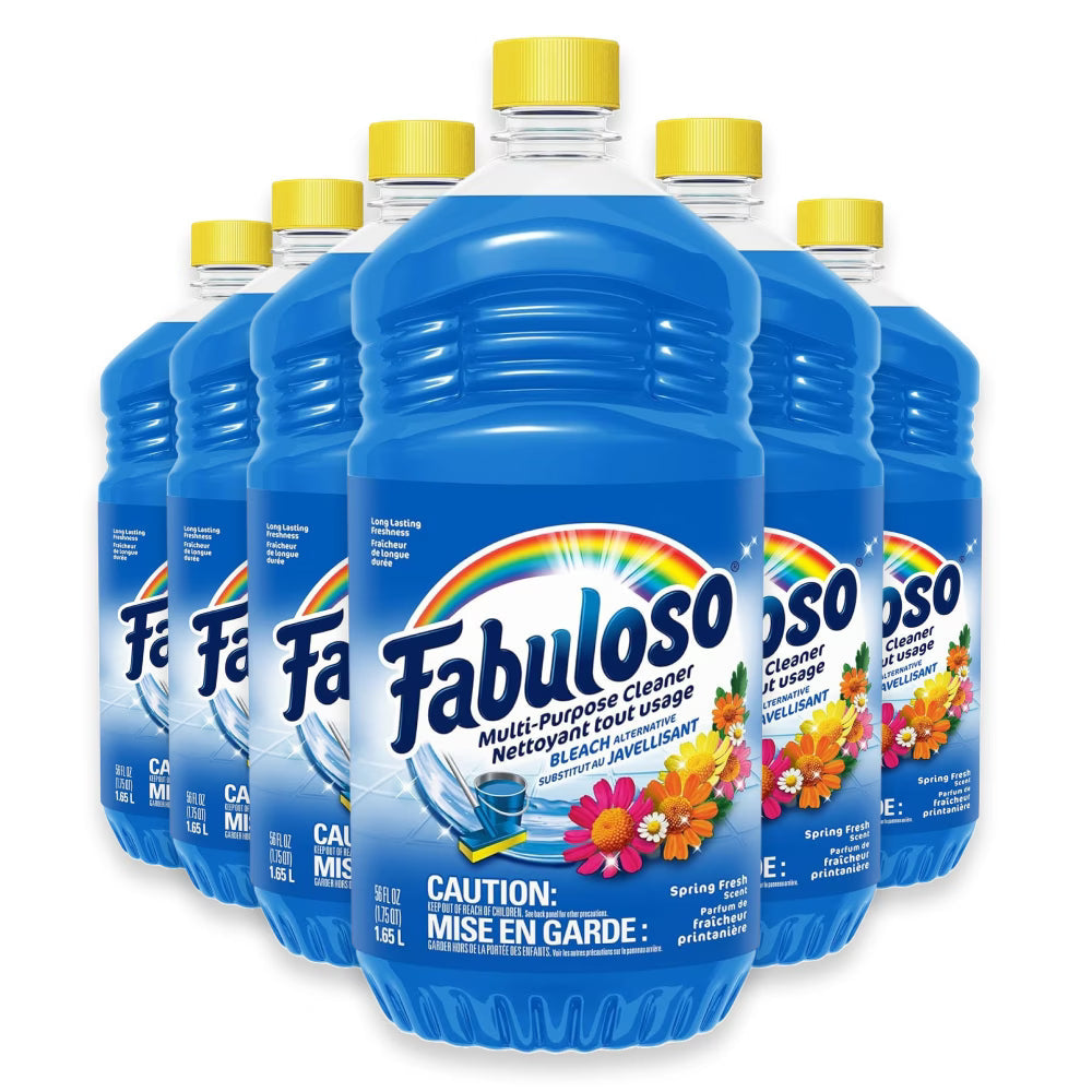 Fabuloso Multi-Purpose Cleaner Spring Fresh 56 fl oz 6-Pack