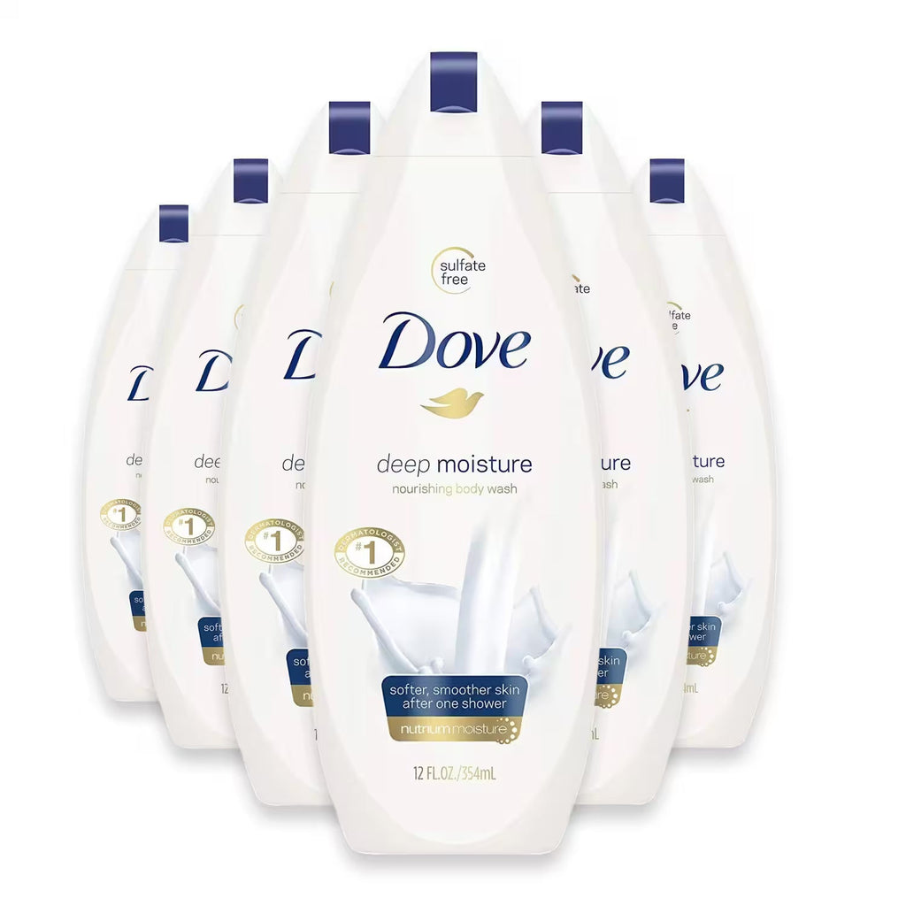 Dove Deep Moisture Body Wash 11 fl oz 6 Pack