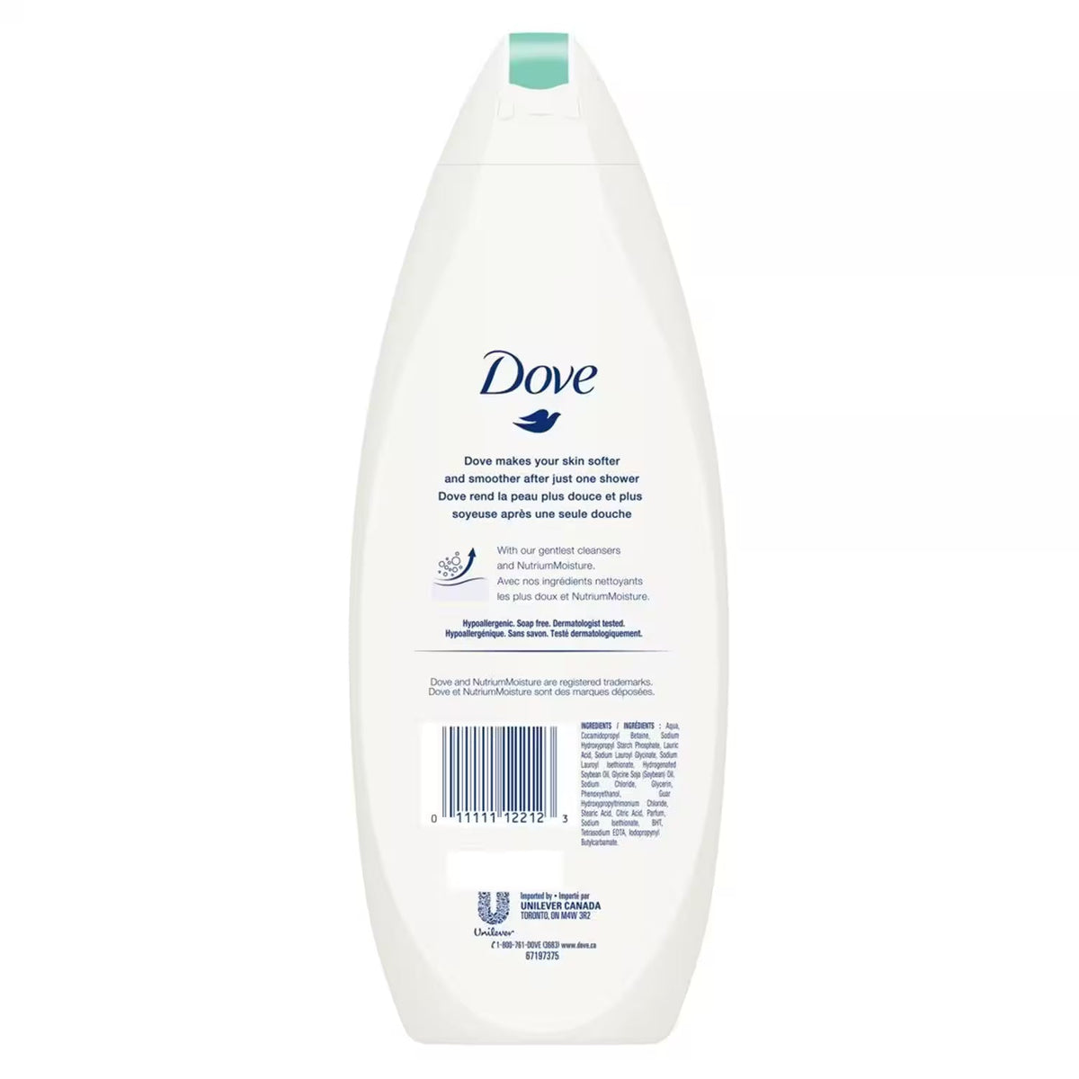 Dove Sensitive Skin Body Wash 11 fl oz 6 Pack