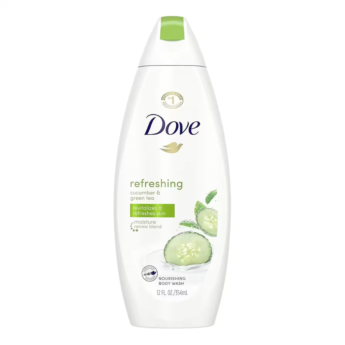 Dove Go Fresh Cool Moisture Body Wash Cucumber & Green Tea Scent 11 fl oz 6 Pack