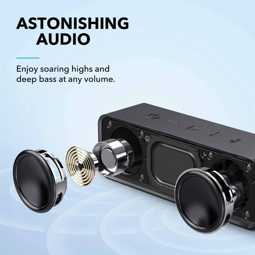Anker SoundCore 2 Portable Waterproof Bluetooth Speaker