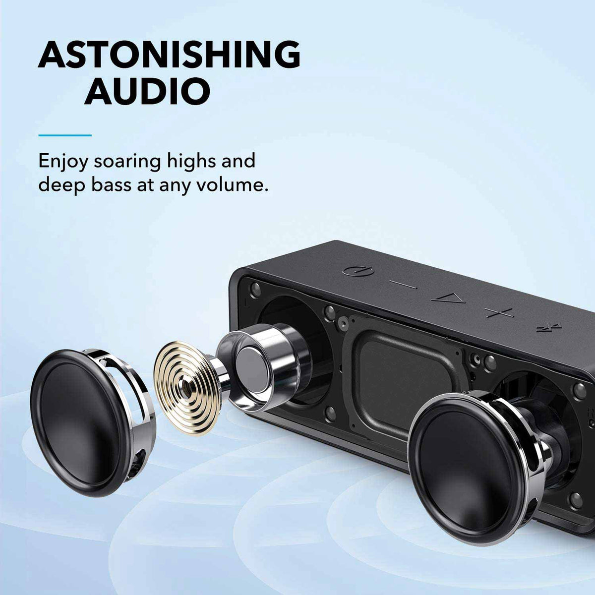 Anker SoundCore 2 Portable Waterproof Bluetooth Speaker