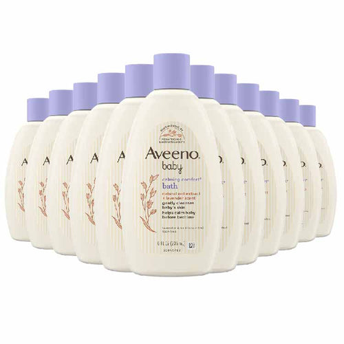 Aveeno Baby Calming Comfort Bath & Wash 8 fl oz 24-Pack