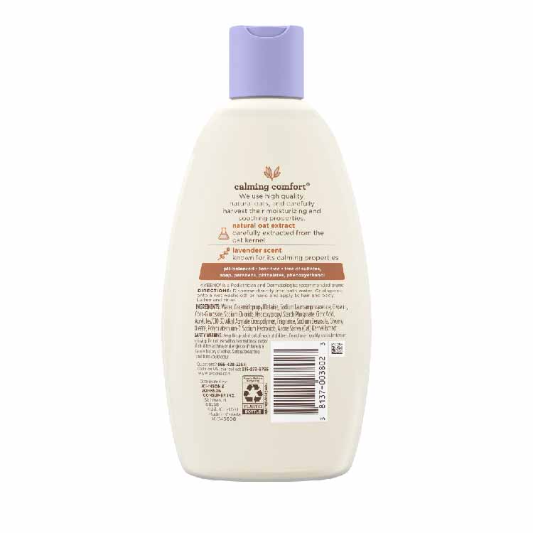 Aveeno Baby Calming Comfort Bath & Wash 8 fl oz 24-Pack