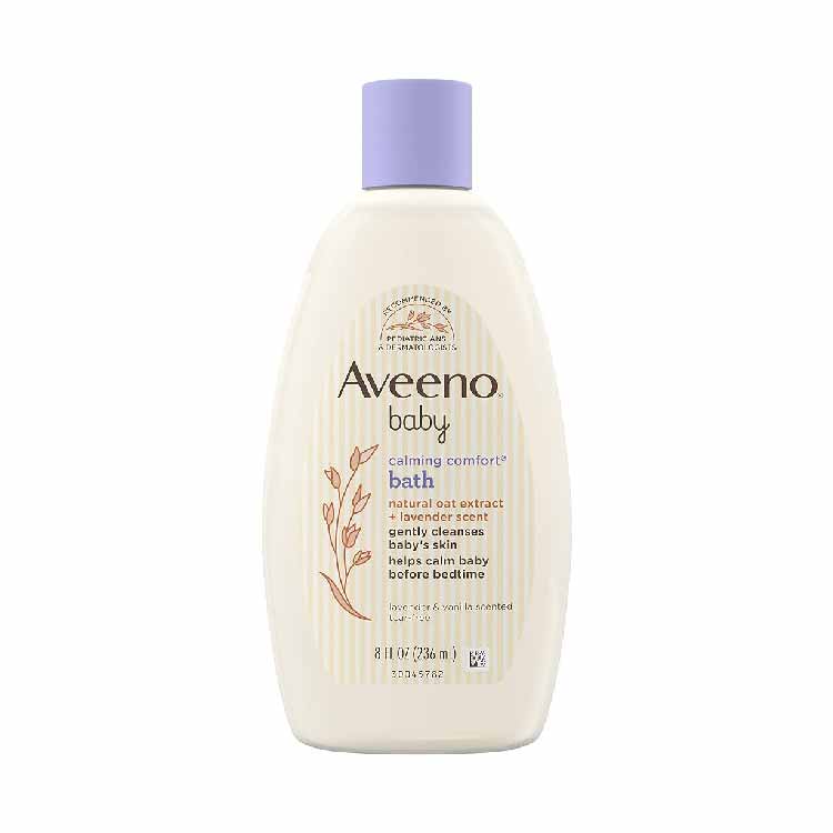 Aveeno Baby Calming Comfort Bath & Wash 8 fl oz 24-Pack