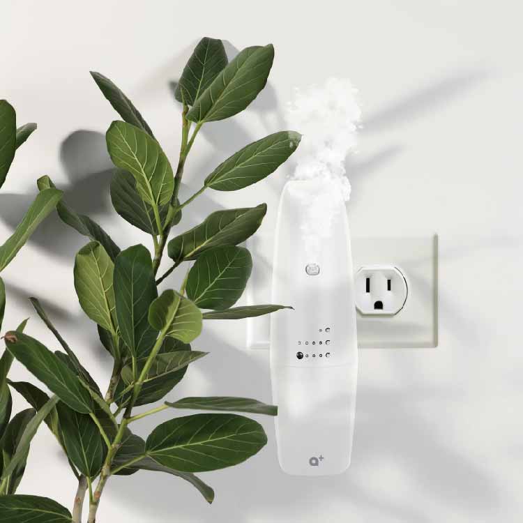 Aromar Plus Plug-In Waterless Nebulizing Diffuser AP-4001 White