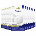 Dove Beauty Bar White Moisturizing Gentle Skin Cleanser 3.75 oz 12 Pack