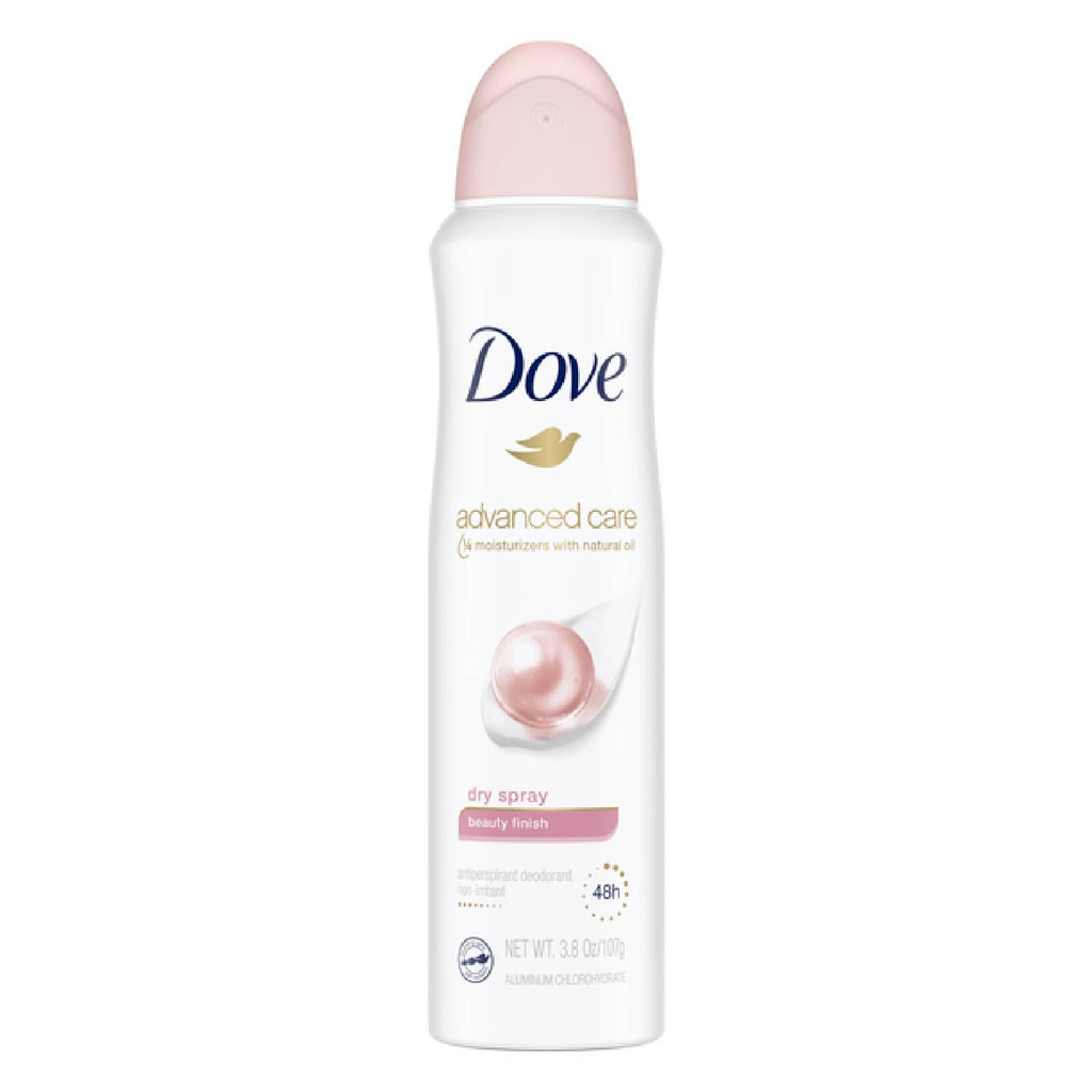 Dove Beauty Finish 48-Hour Antiperspirant & Deodorant Dry Spray 3.8oz 12 Pack