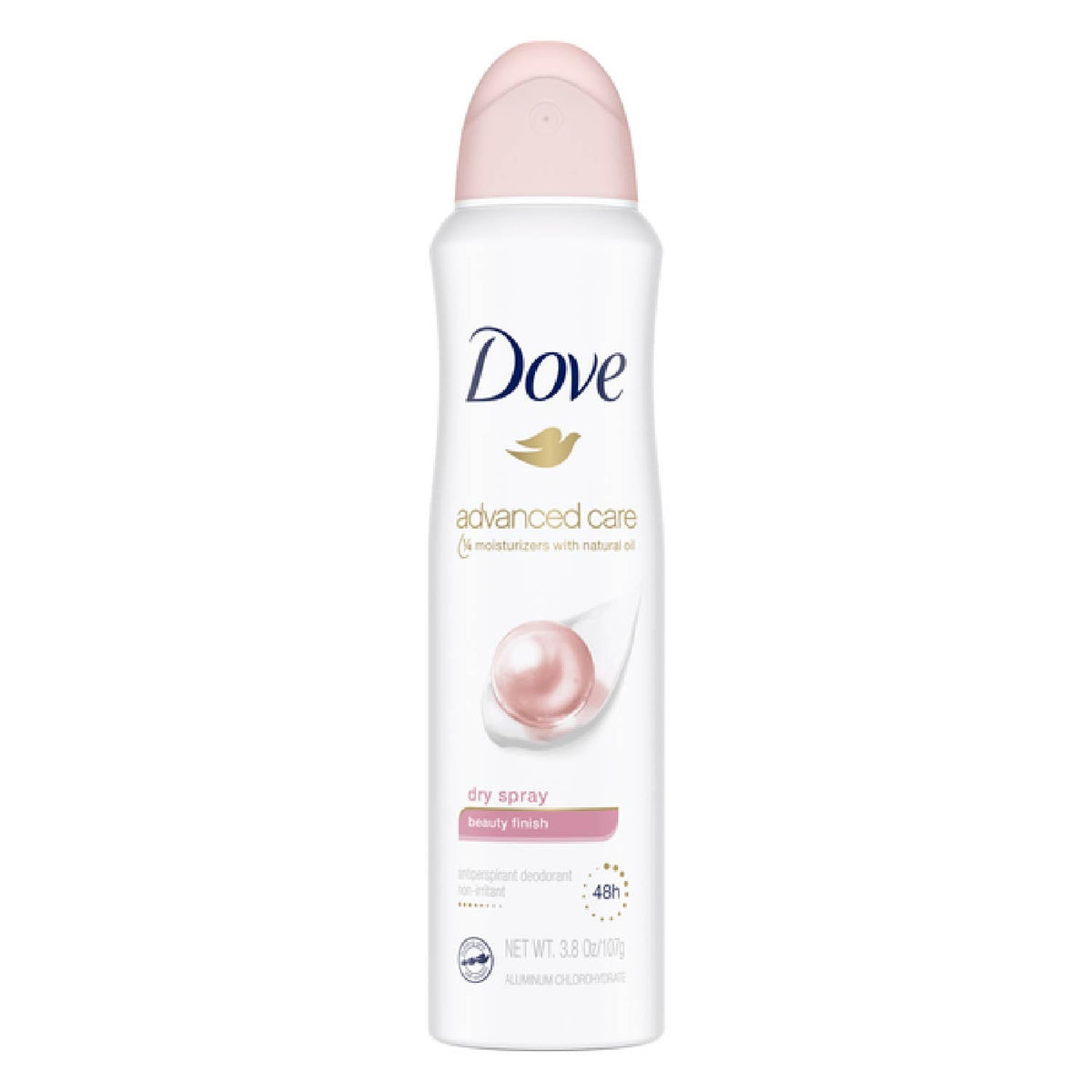 Dove Beauty Finish 48-Hour Antiperspirant & Deodorant Dry Spray 3.8oz 12 Pack