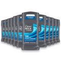 Dove Men+Care Clean Comfort Antiperspirant Stick 2.7 oz 12 Pack