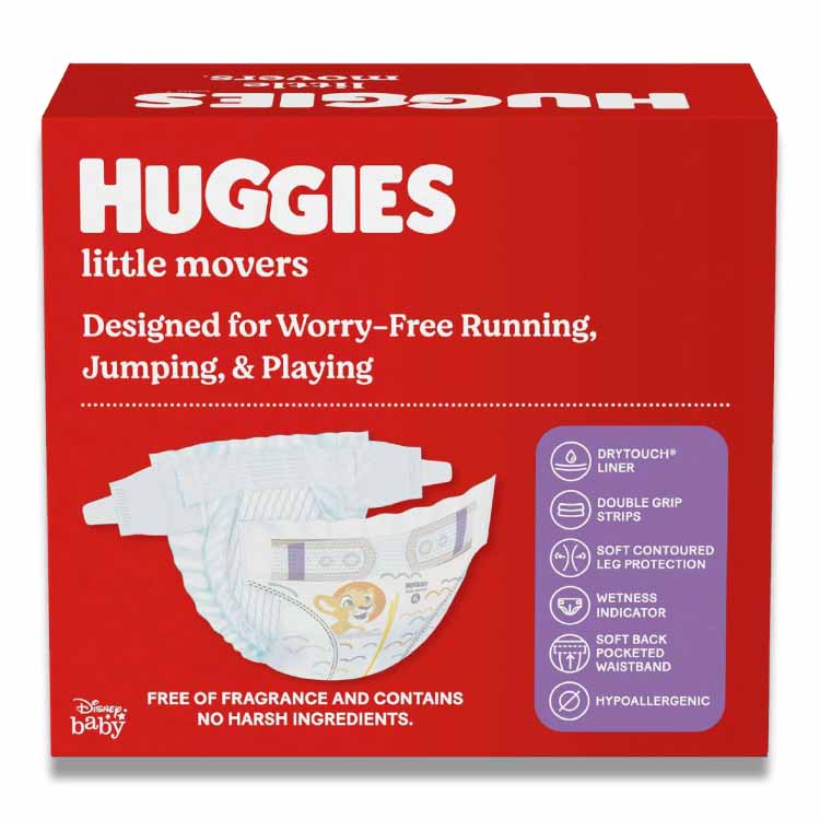 Huggies Little Movers Baby Diapers Size 5 50 Count