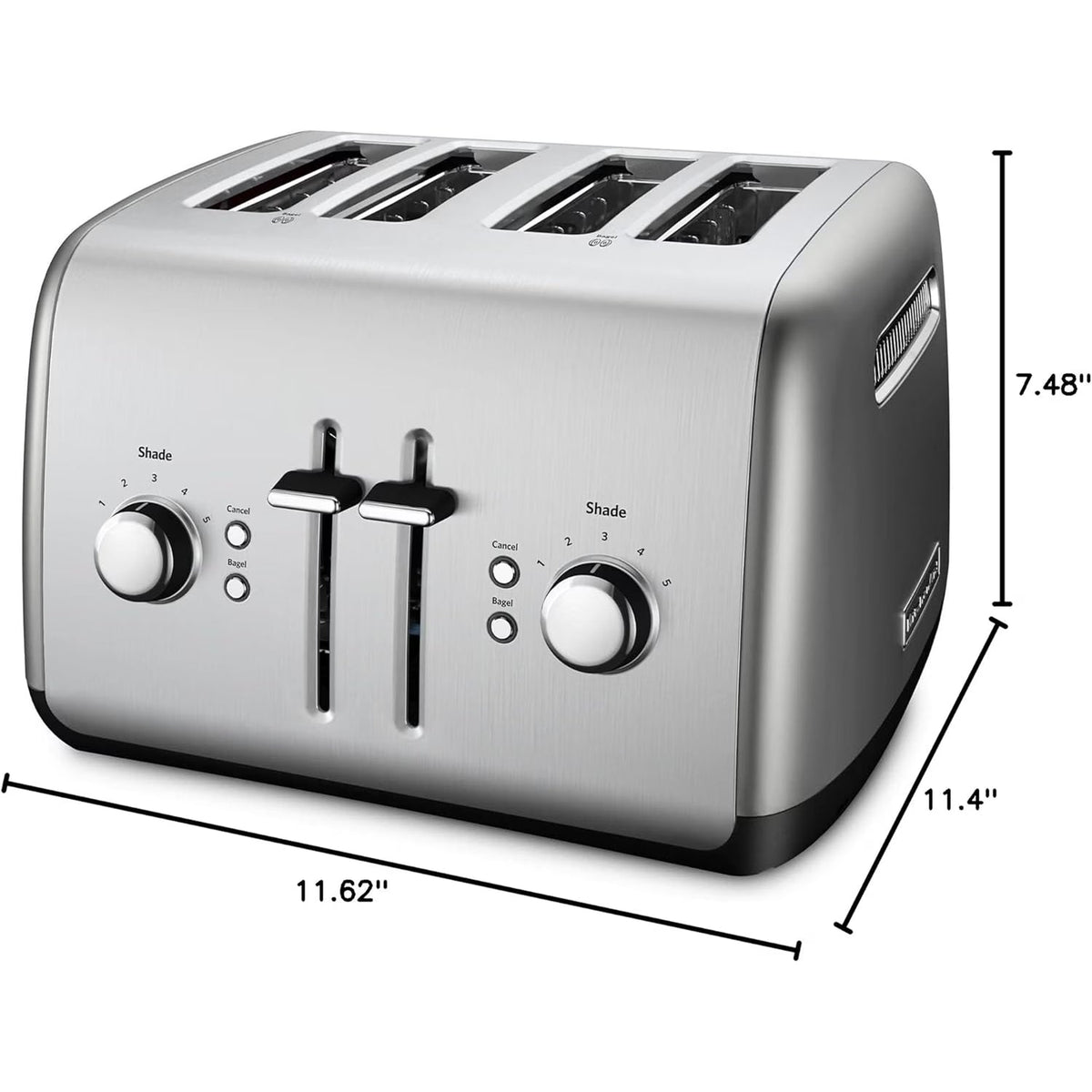 KitchenAid 4-Slice Toaster Silver