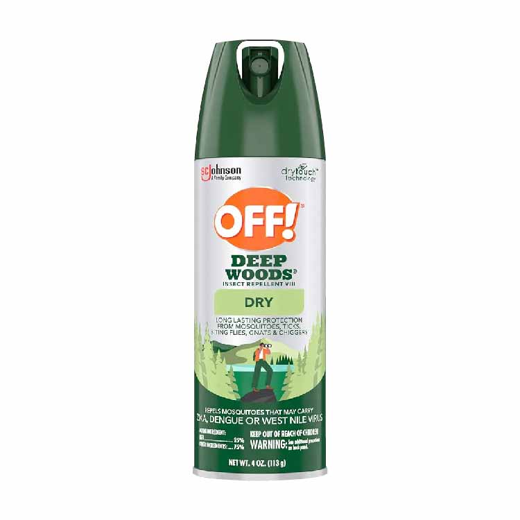 OFF! Deep Woods Dry Insect Repellent 4 oz 12-Pack