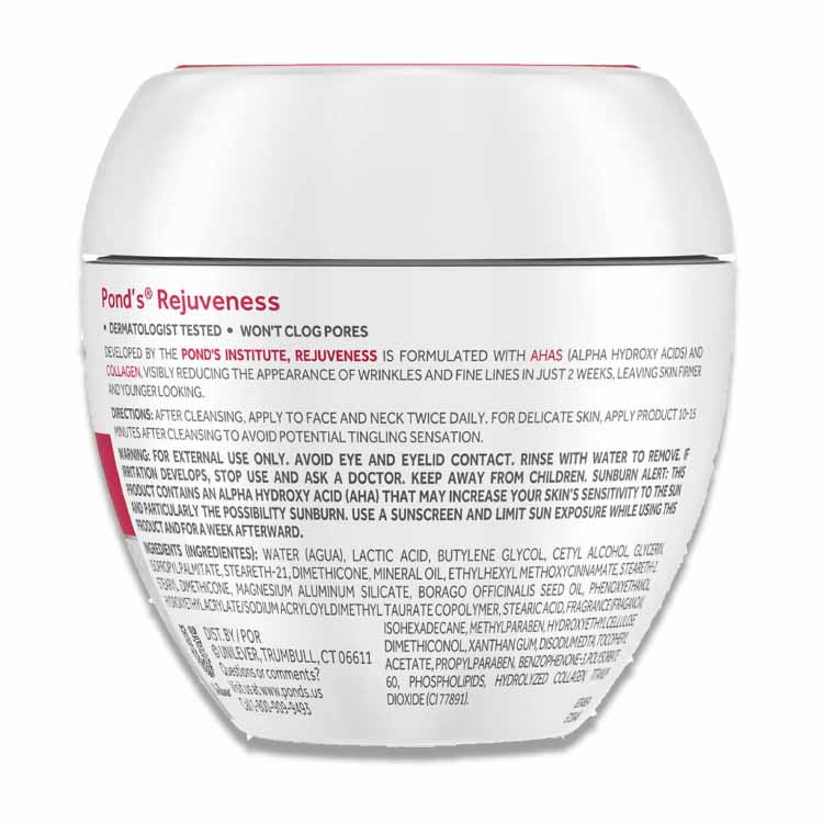 POND'S Rejuveness Anti-Wrinkle Cream 7 oz 12 Pack