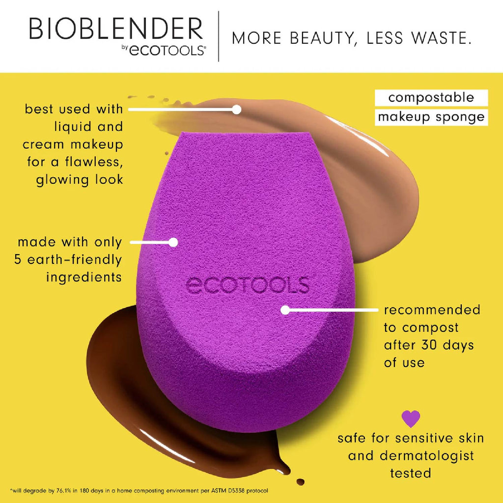 EcoTools BioBlender Makeup Sponge Purple 16 Pack
