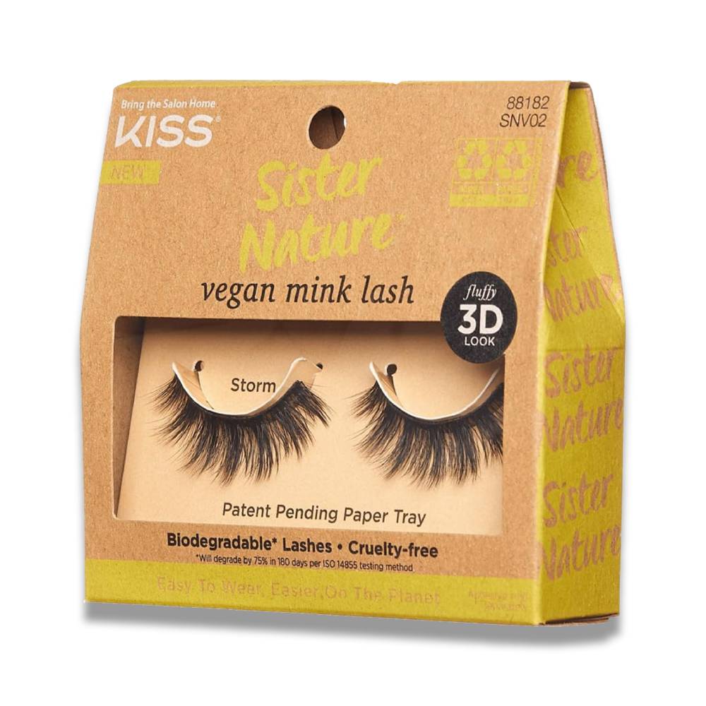 Kiss Sister Nature Lash Storm False Eyelashes 36 Pack