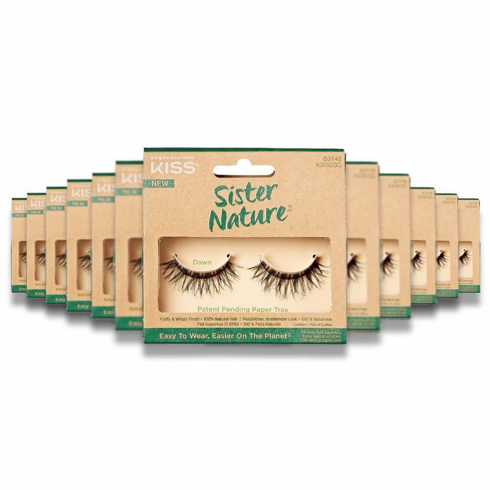 Kiss Sister Nature Lash Dawn False Eyelashes 36 Pack