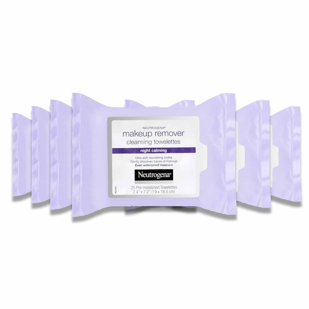 Neutrogena Makeup Remover Cleansing Towelettes 25 Count 6 Pack