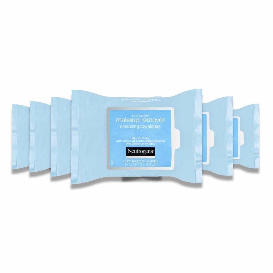 Neutrogena Makeup Remover Cleansing Wipes 25 Count 6 Pack